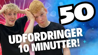 50 UDFORDRINGER PÅ 10 MINUTTER!😱