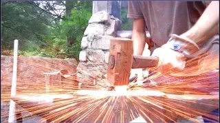 Meteorite Katana Part 1: Forging the Meteor