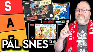 I Ranked Every PAL Exclusive on SNES | ft. TheGebs24