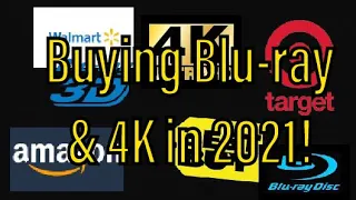 Buying Blu-ray & 4K UHD Movies in 2021!