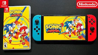 Unboxing Sonic Mania | Nintendo Switch | Gameplay | SEGA