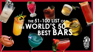 The World's 50 Best Bars 2020: the 51-100 List
