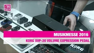 Korg XVP-20 volume expression pedal - Musikmesse 2016