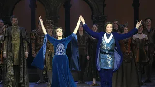 Мюзикл «Ромео VS Джульетта XX лет спустя» . Поклоны после спектакля 08.01.2024
