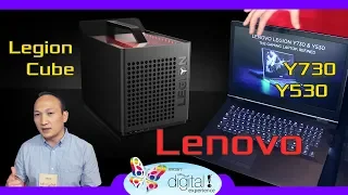 Lenovo Legion Y730, Y530 and C730 Cube (Pepcom 2018)