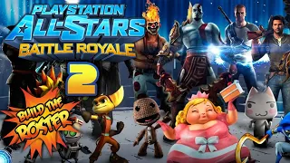 Playstation All-Stars Battle Royale 2 - Build the Roster