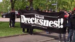 Tröglitz: Antifa Demo vom 1. Mai 2015