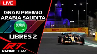 🔴 EN VIVO | GRAN PREMIO de ARABIA SAUDITA F1 2023 🚨 LIBRES 2 | LIVE TIME - FORMATO RADIO  | JEDDAH