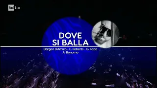 Dargen D’Amico - Sanremo 2022 - Dove si balla - live video completo serata finale