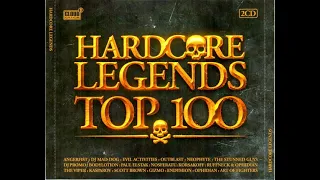 HARDCORE LEGENDS TOP 100 [FULL ALBUM 129:24 MIN] "BEST HARDCORE TRACKS EVER" CD1 + CD2 + TRACKLIST