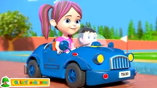 Wheels On The Taxi, Kindergarten Rhymes and Songs for Kids