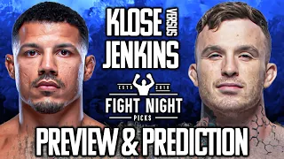 UFC Fight Night: Drakkar Klose vs. Brandon Jenkins Preview & Prediction
