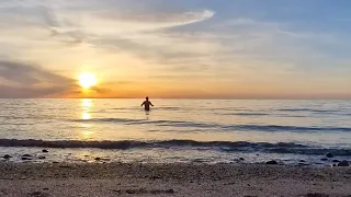 Командировка, МОРЕ, закат...🌅