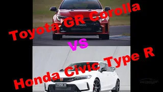2023 Honda Civic Type R Review VS Toyota GR Corolla The Surprising Result   Alan Zurvas Final