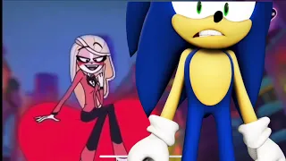 Sonic tries to escape Charlie MorningStar ￼