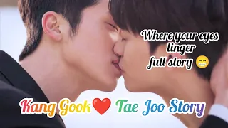 (BL) Kang Gook❤️Tae Joo story sakhiyaan2.0 hindi remix where your eyes linger #bldrama #blseries #bl