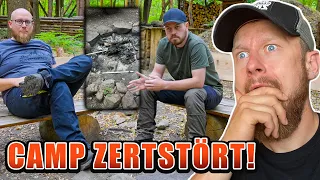 FREMDE ZERSTÖREN CAMP! - Bushcraft Camp der Naturensöhne missbraucht! | Fritz Meinecke reagiert