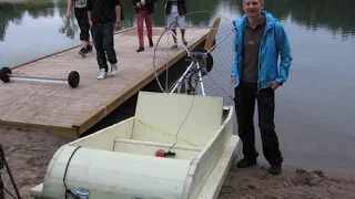 Electric boat-airboat