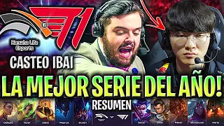 FAKER Y T1 EN LA SERIE MÁS ÉPICA DEL AÑO!😱 - T1 vs HLE RESUMEN COMPLETO SEMIFINAL LCK SPRING 2024