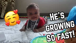 MY BABY BOY IS GROWING SO FAST! | DAY IN THE LIFE | MOM VLOG