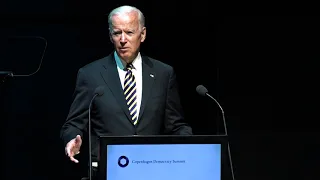 Joe Biden explains the work of the Transatlantic Commission on Election Integrity