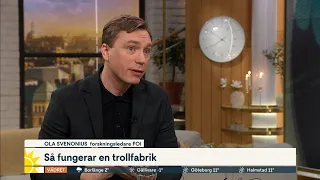 Så fungerar trollfabriker – ”Ska uppröra eller störa” | Nyhetsmorgon | TV4 & TV4 Play