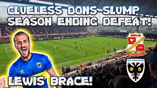 SEASON OVER! LEWIS BRACE! SWINDON TOWN V AFC WIMBLEDON.