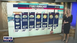 Rain this week, followed by a dry weekend | FOX 13 Seattle