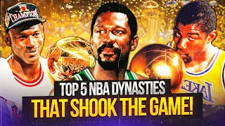 TOP 5 Greatest Dynasties in NBA History