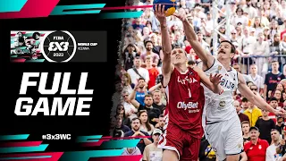 Serbia 🇷🇸 vs Latvia 🇱🇻 | Men Semi-Finals | Full Game | FIBA 3x3 World Cup 2023