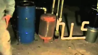 12-25-2012 Wood Gasifier follow up video 3