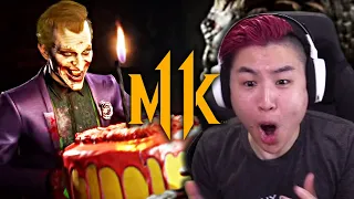 Mortal Kombat 11 - Joker Gameplay Trailer!! [REACTION]