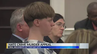Hate crime murder appeal for Dylann Roof