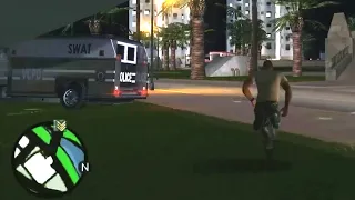You Can't Escape from 4-star Cops in GTA VCS