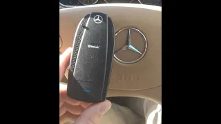 How to connect to Mercedes CLS bluetooth NTG1 hands-free system