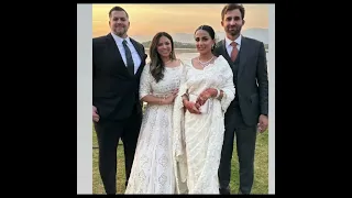 Pakistani actress ushna shah walima reception#shortsvideo