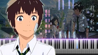 【REMASTER】Sparkle「スパークル」- Kimi no Na wa「君の名は」OST (Piano Synthesia)