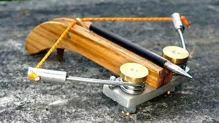 Making a Mini Spring Crossbow
