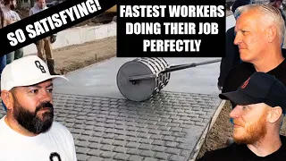 Fastest Workers Doing Their Job Perfectly REACTION!! | OFFICE BLOKES REACT!!