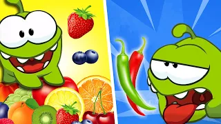 Aprende Con Om Nom | Delicioso y asqueroso | Vídeos educativos