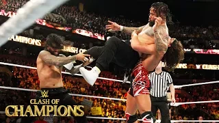 A temporary alliance between The Usos and The New Day breaks down: WWE Clash of Champions 2017