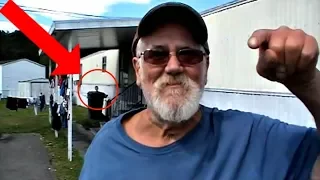 Ghost Caught On Angry Grandpa Show!! Ghost Or Alien?! *Actual Video*