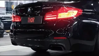 Electronic exhaust system at BMW G30 | THOR tuning