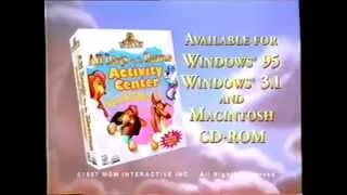 All Dogs Go To Heaven Activity Center (1997) Promo (VHS Capture)