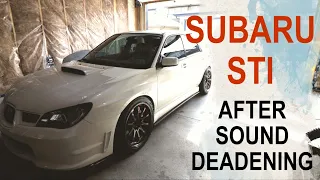 COMPLEX SOUND DEADENING/Subaru STI