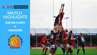 Match Highlights: Exeter Chiefs v Saracens