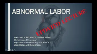 Abnormal labor (updated lecture)