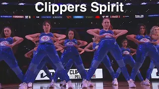 Clippers Spirit (Los Angeles Clippers Dancers) - NBA Dancers - 4/3/2022 dance performance