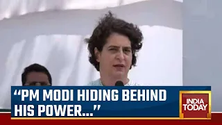 Priyanka Gandhi Attacks Centre, Calls PM Narendra Modi 'Coward' | Rahul Gandhi Disqualification News