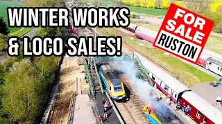 Colne Valley Railway - Winter Works & Loco for Sale!